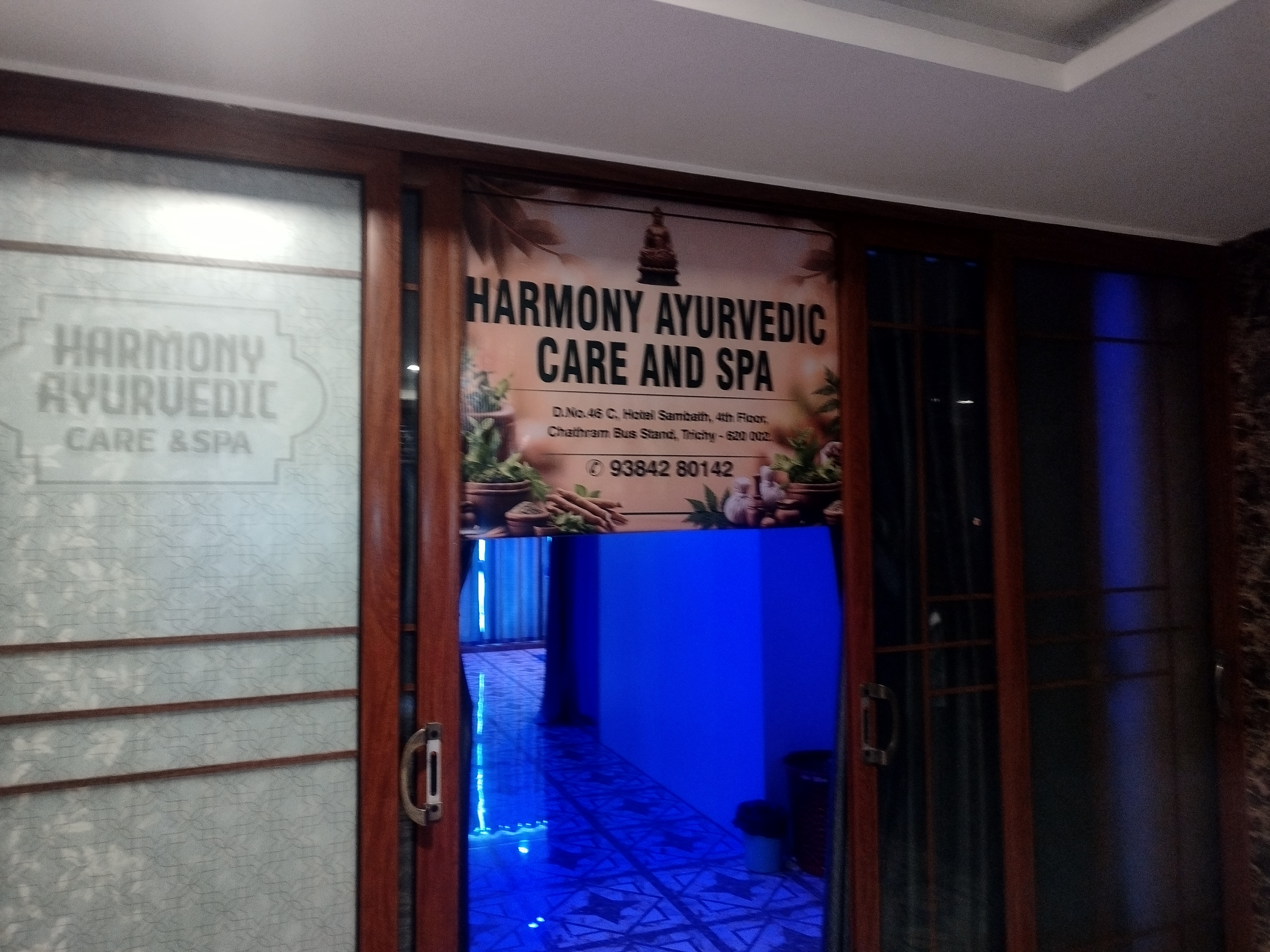 Entrance to Harmony Ayurvedic Care and Spa